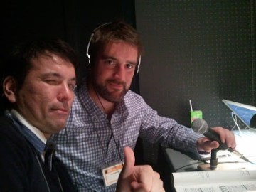 Booth interpreting at Japan Renewable Energy Conference, Yokohama