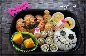 《ハロウィンに♪》Wジャックのお弁当 by meg526