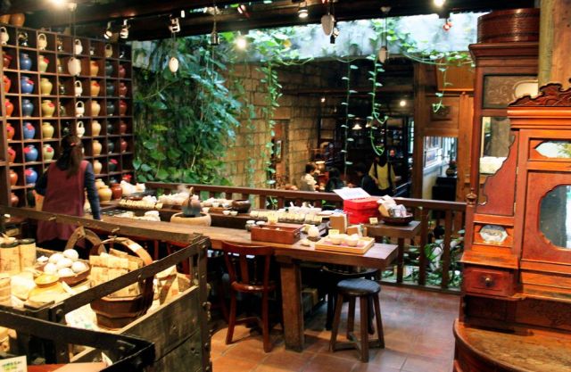 Interior of a Jiufen tea house. Photo via Flickr user Jonathan Crow, via Munchies.