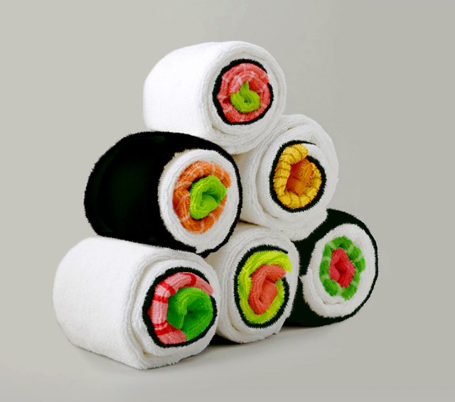 sushi towels