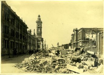 From the Great Kanto Earthquake Japan of 1923, courtesy of the UHM Library Asia Collection.